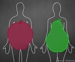 Apple body shape linked to higher heart risk than pear-shape in diabetics