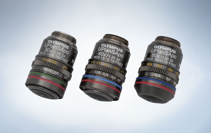 UPLSAPO30XS, UPLSAPO40XS and UPLSAPO60XS