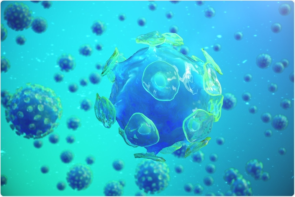 Illustration of bacteria in space - by Rost9