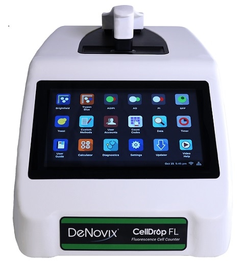 DeNovix granted Japanese patent for CellDrop Automated Cell Counter