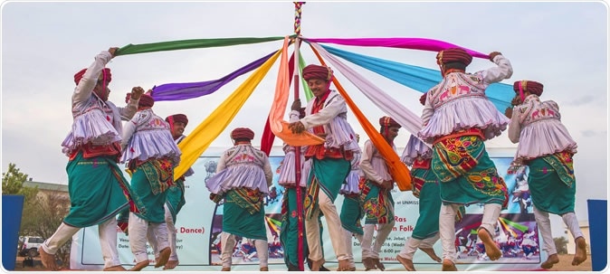UN Photo/JC McIlwaine - An Indian dance is performed at the United Nations Mission in South Sudan.