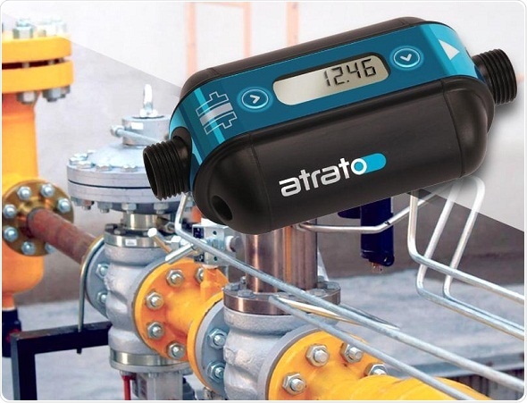 Easy-to-clean ultrasonic flowmeter for laboratory applications