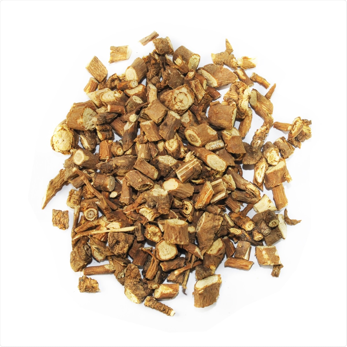 An image of Radix Bupleuri isolated. Chai Hu. Image Credit: Slawomir Zelasko / Shutterstock