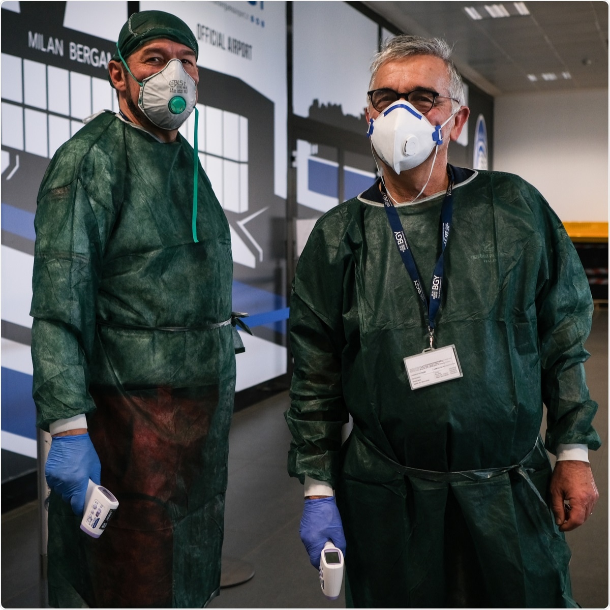 Bergamo, Italy- 22 February 2020. Image Credit: Grabowski Foto / Shutterstock