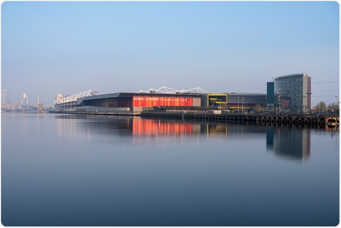 Excel London Conference Centre in London Docklands. Image Credit: Steve Heap / Shutterstock