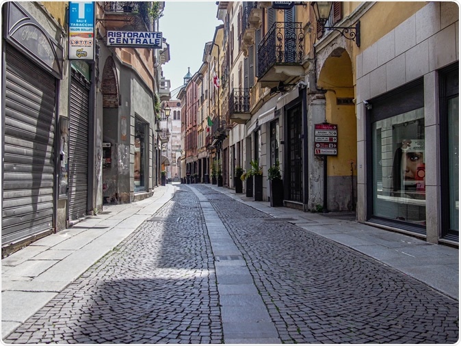 Cremona, Lombardy, Italy - April 20th 2020 - During coronavirus city lockdown. Image Credit: columbo.photog / Shutterstock