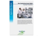 Customizing access rights on balances improves productivity: Find out how with a free application note from METTLER TOLEDO
