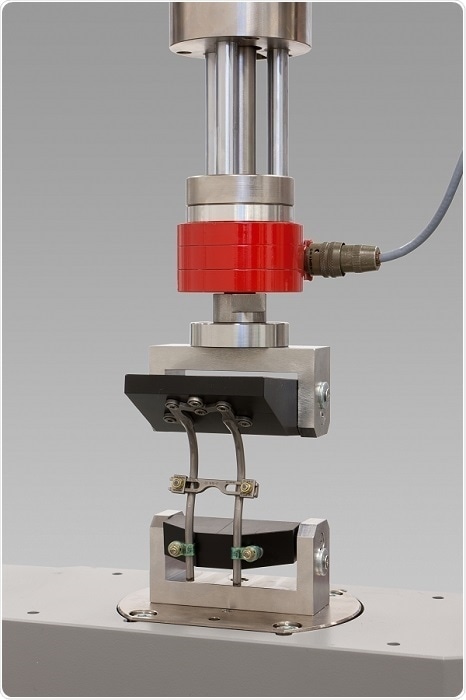 ZwickRoell Spine Implant Test Fixture. Image credit: ZwickRoell Gmbh Co. KG