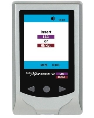 Capillary blood testing for lactate, Hb, and Hct with the StatStrip® LAC/Hb/Hct