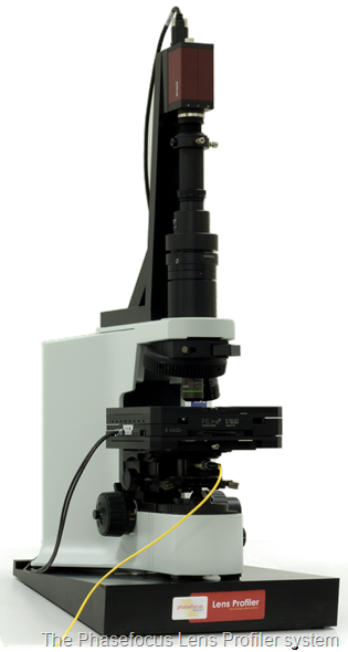 Phasefocus Lens Profiler
