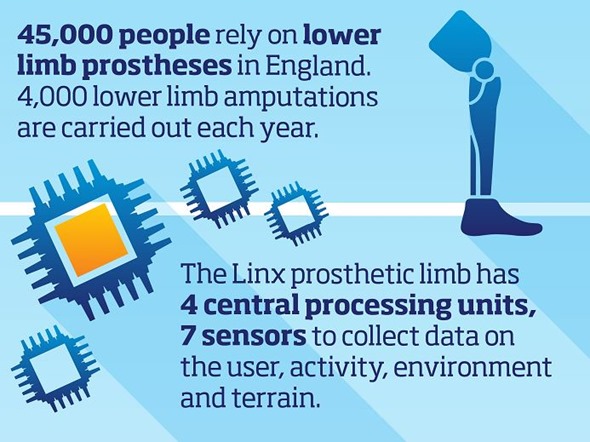 Prosthetic limb stats