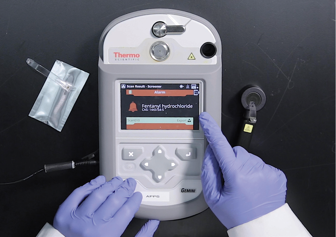 Detecting low concentration illicit drugs with Thermo Scientific Gemini analyzer