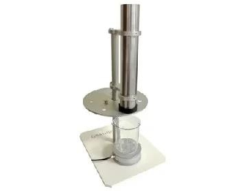 Automated measurement of powder flow rate through aperture – GranuFlow