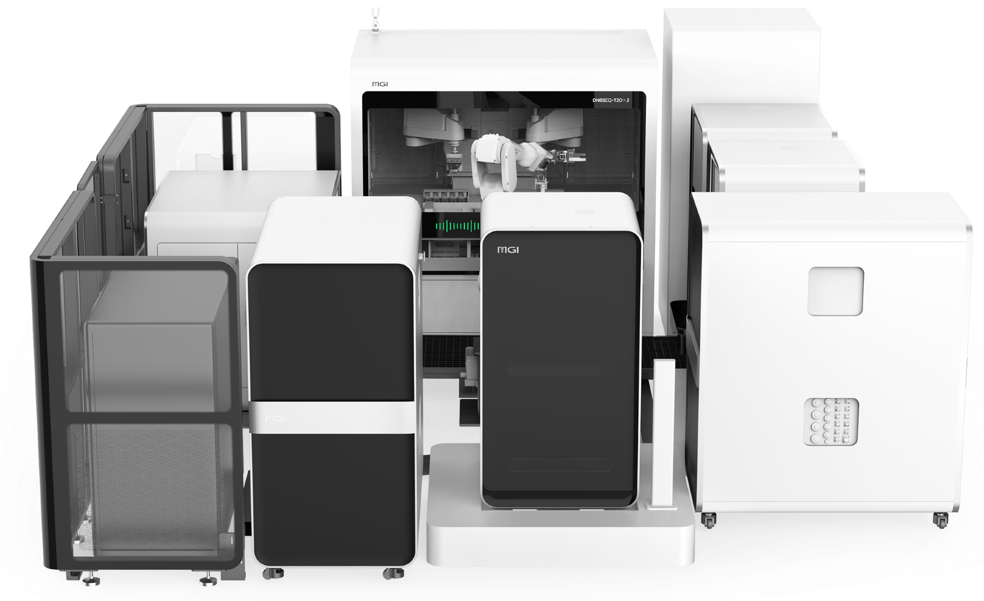 DNBSEQ-T20×2: Fully automated sequencer for genome projects