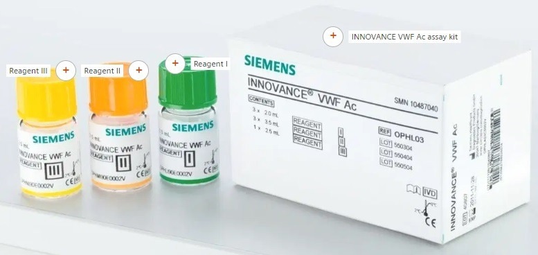 INNOVANCE® VWF Ac assay for WHO-standardized determination of VWF activity