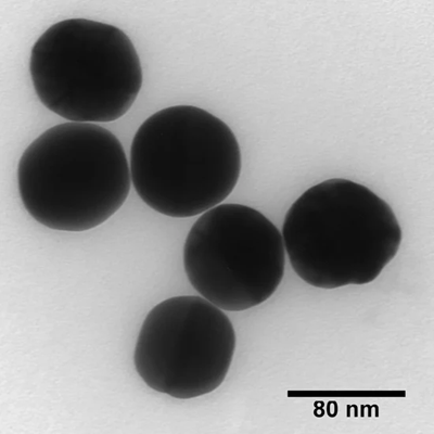 80 nm BioReady gold nanospheres for medical applications