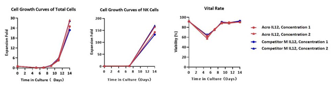 High-quality GMP human IL-12 protein