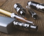 How does e-cigarette vapor alter the gut microbiome, body weight, and systemic inflammation levels?
