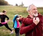 Study demonstrates that age and exercise increases aerosol particle emission