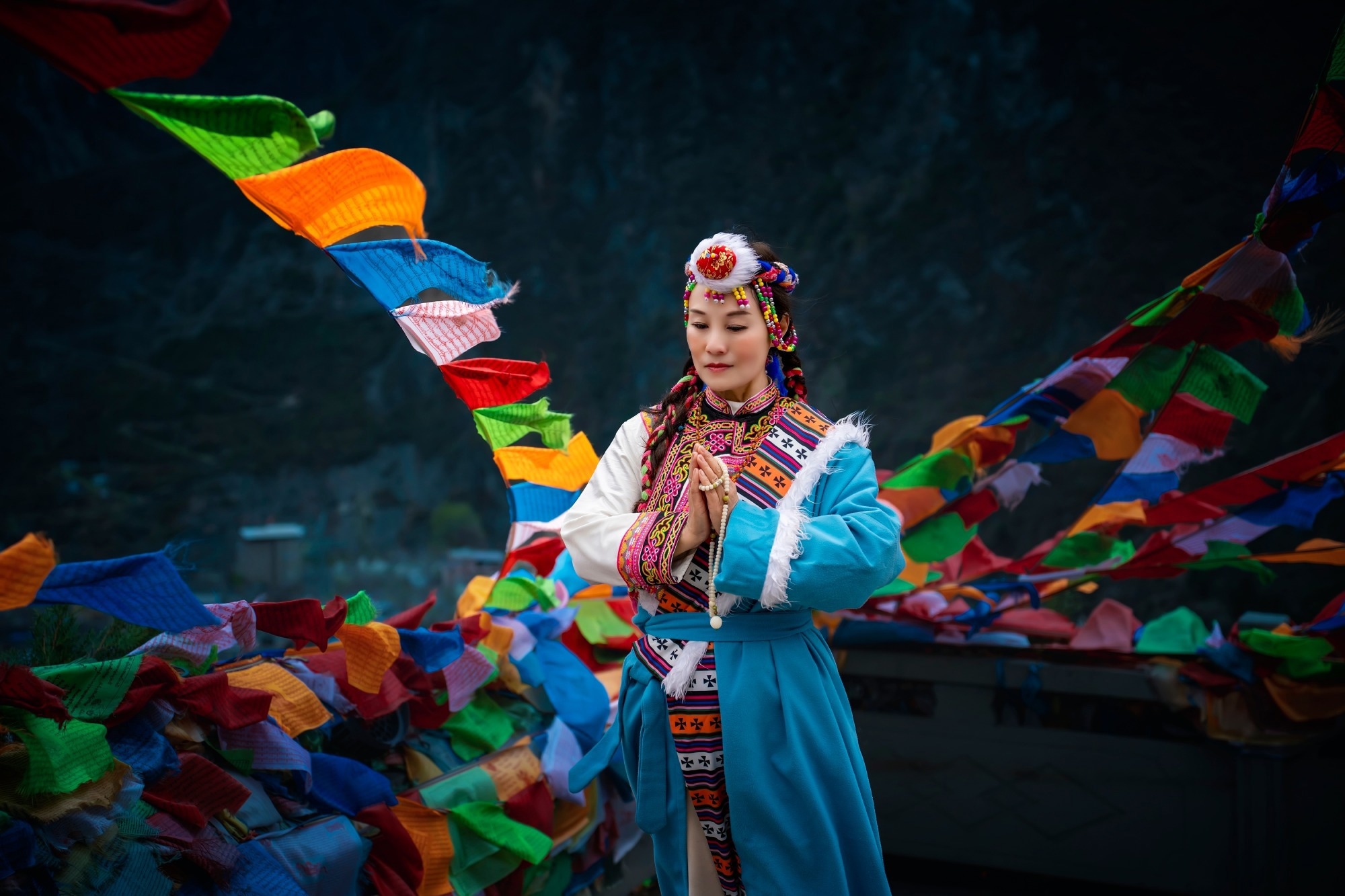 Study: Higher oxygen content and transport characterize high-altitude ethnic Tibetan women with the highest lifetime reproductive success. Image Credit: sanyanwuji / Shutterstock