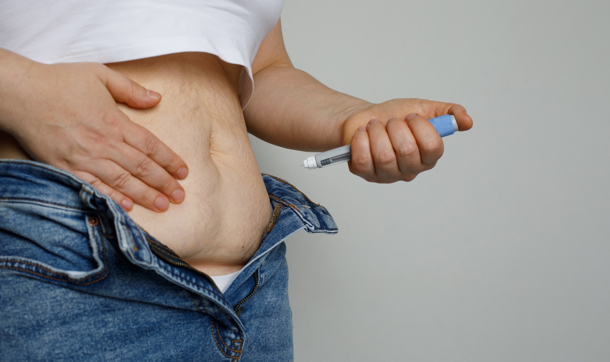 Diabetes Drug Being Injected Into Stomach For Weight Loss