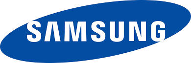 Samsung logo.